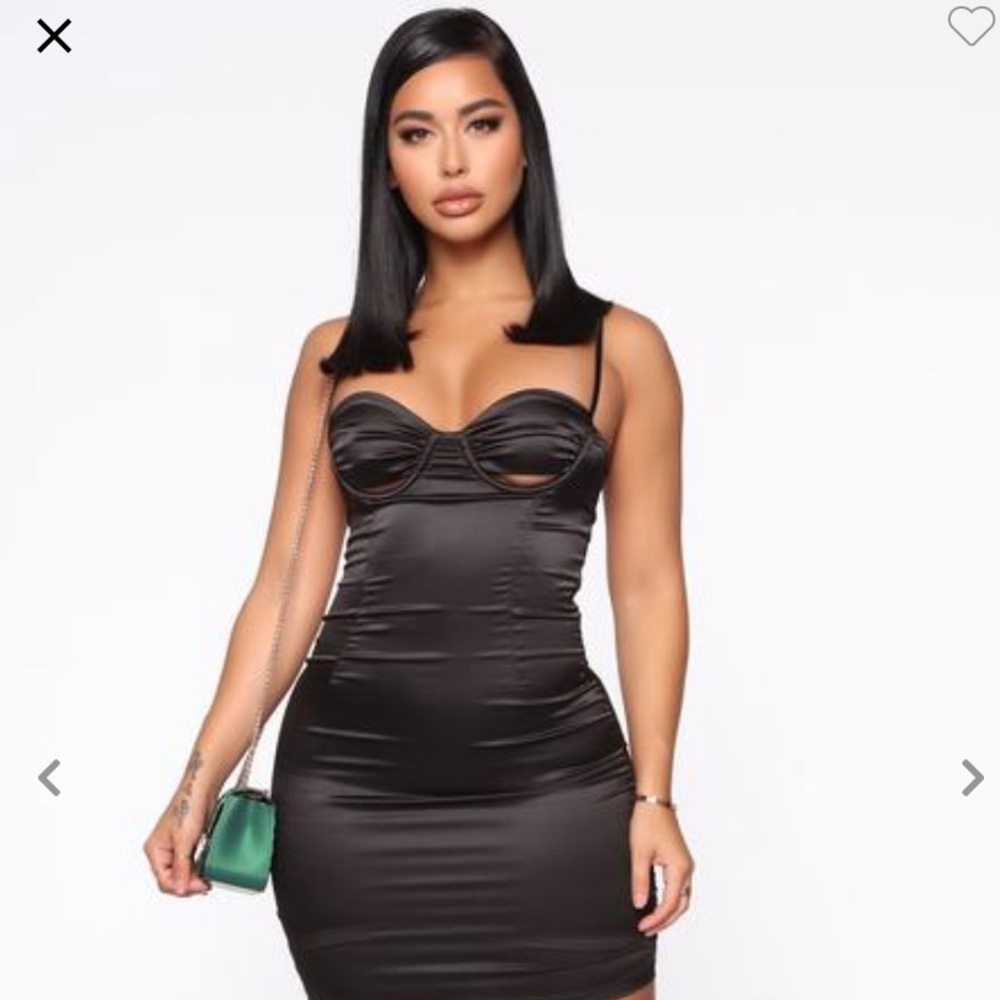 Fashion Nova Rust dress